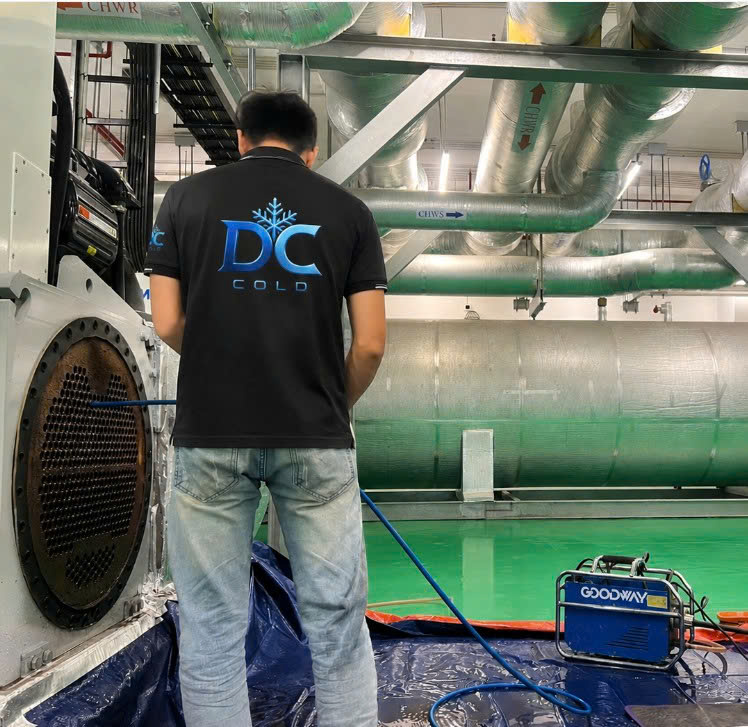 ảnh bảo trì chiller